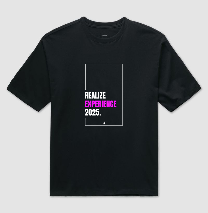 REALIZE EXPERIENCE – FORMA (Camiseta Oversized)