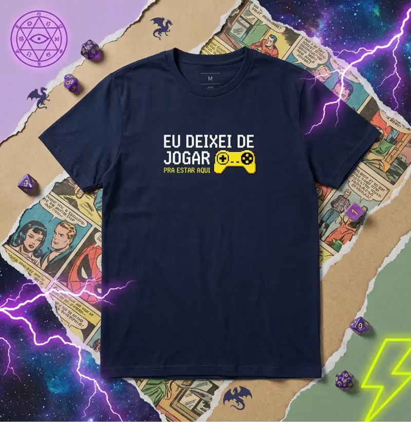 Deixei de Jogar Pra Estar Aqui