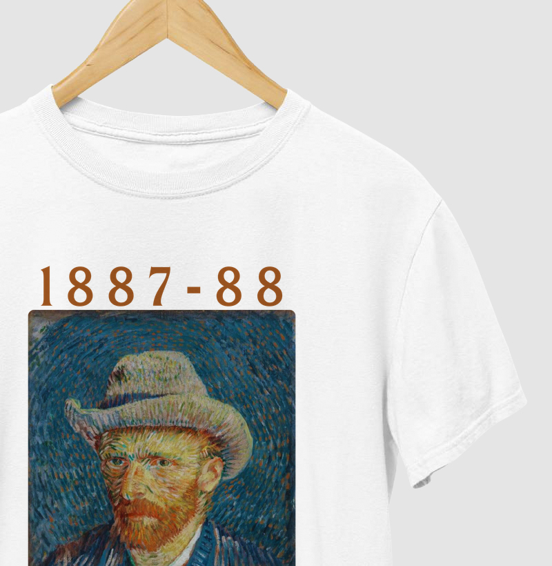 Auto-retrato com chapéu de feltro cinza