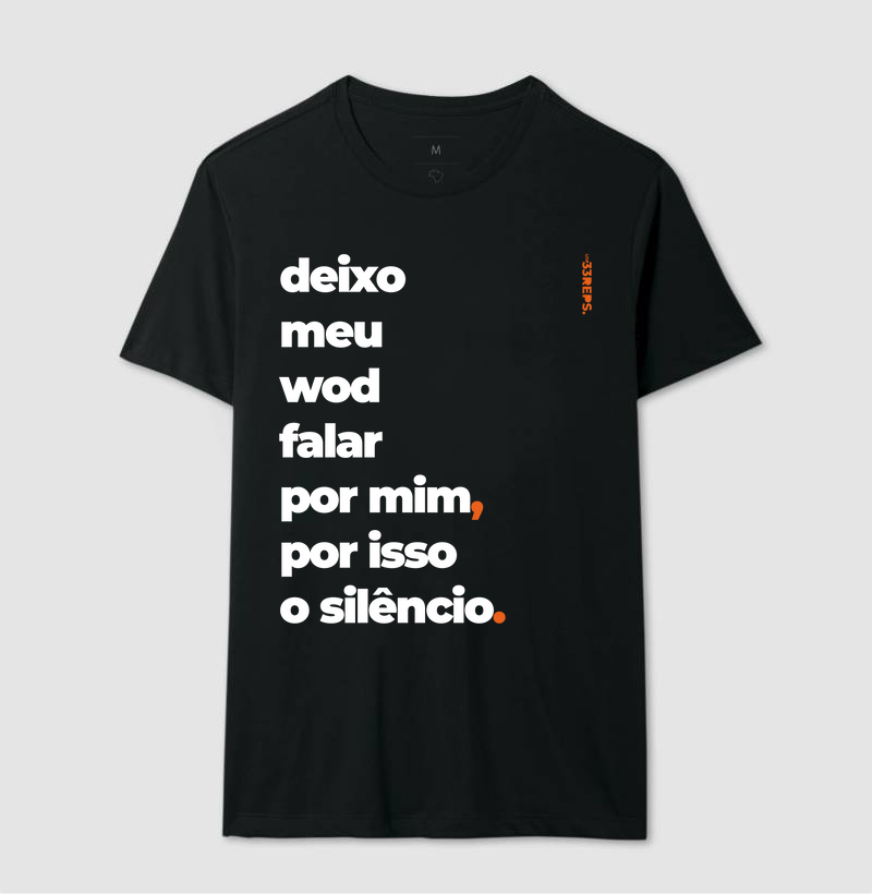 Deixo meu WOD falar por mim 