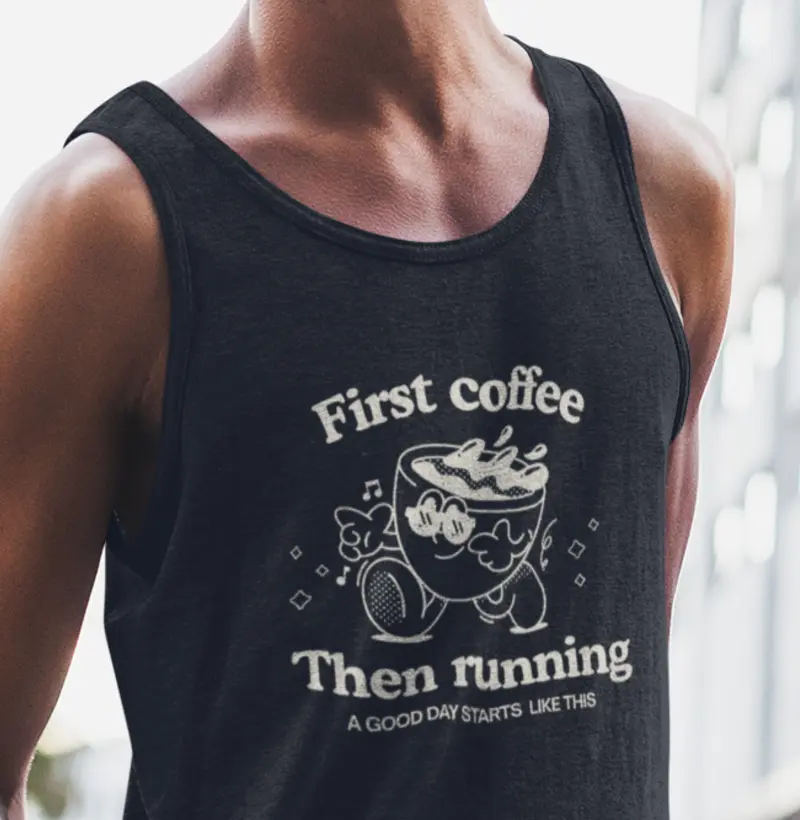 First coffee, then running