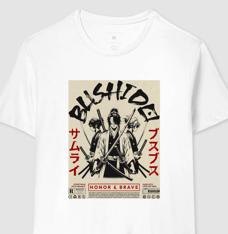 T-shirt Unisex StreetWear -Bushido-