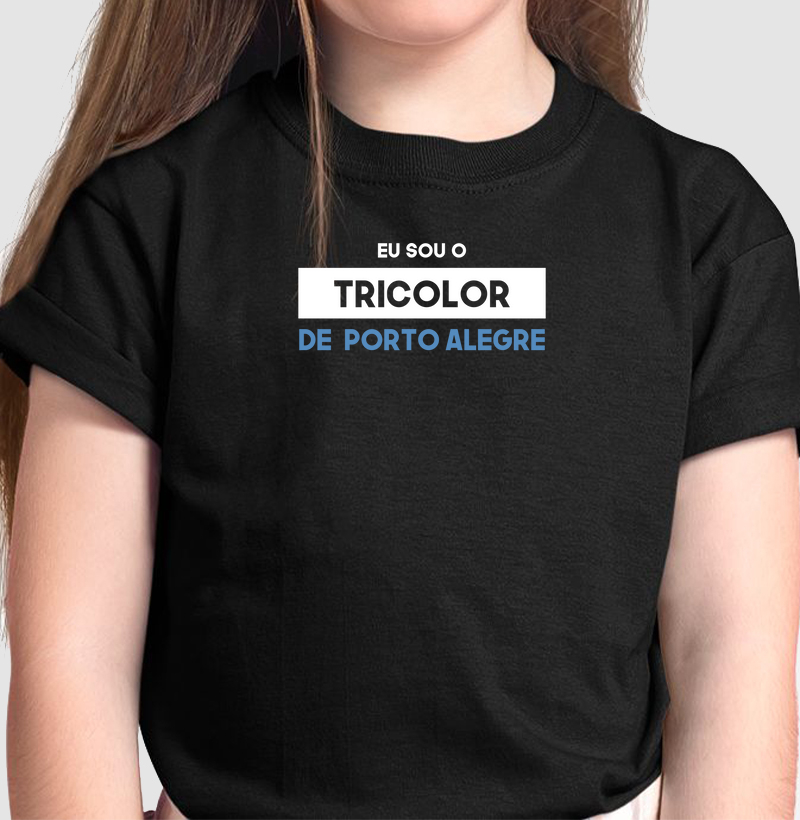 Camiseta Infantil Grêmio Tricolor