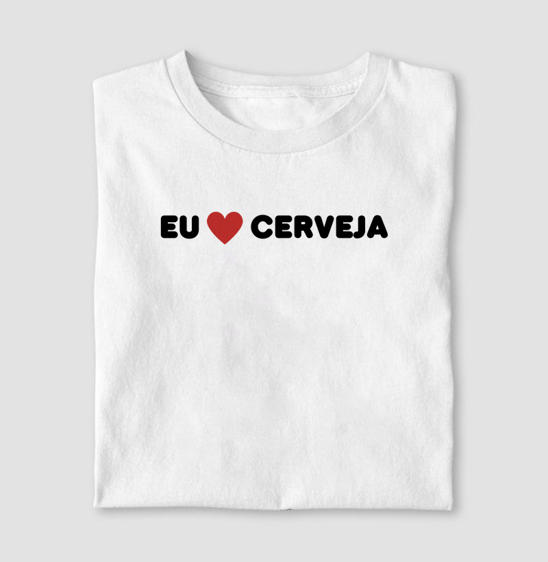 Eu amo cerveja