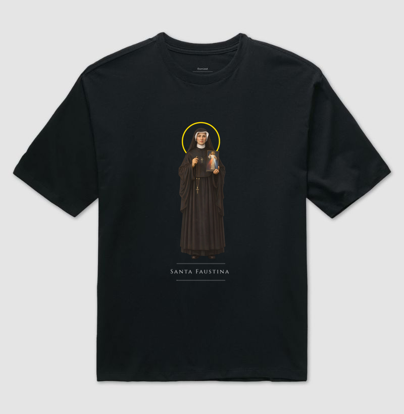 Camiseta Católica – Santa Faustina Kowalska