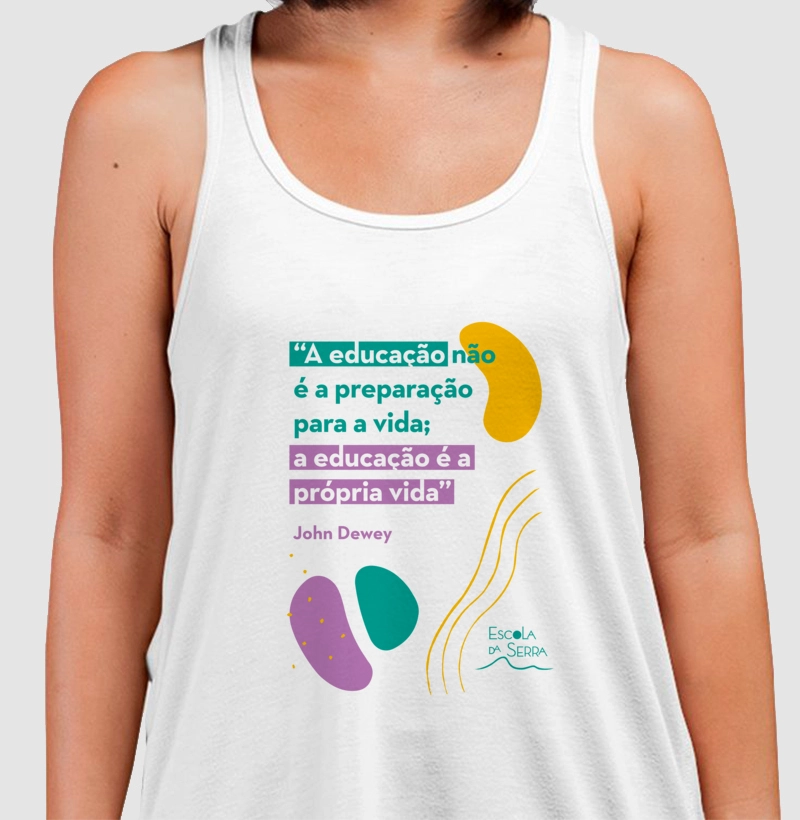 Educação é vida - Regata