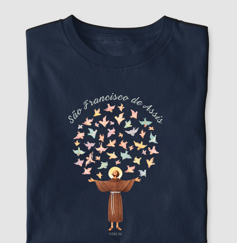 Camiseta São Francisco de Assis