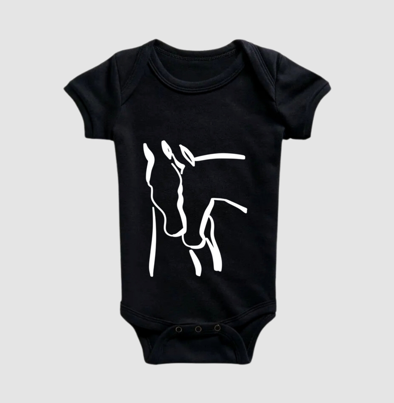 Cavalos em linha - Body 