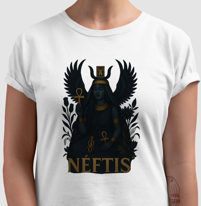 Camiseta Deusas - Néftis