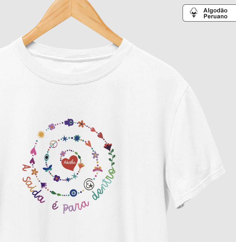 A saída é para dentro