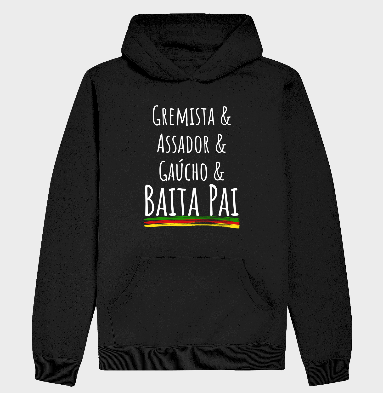 Moletom Gremista y Pai (com capuz)