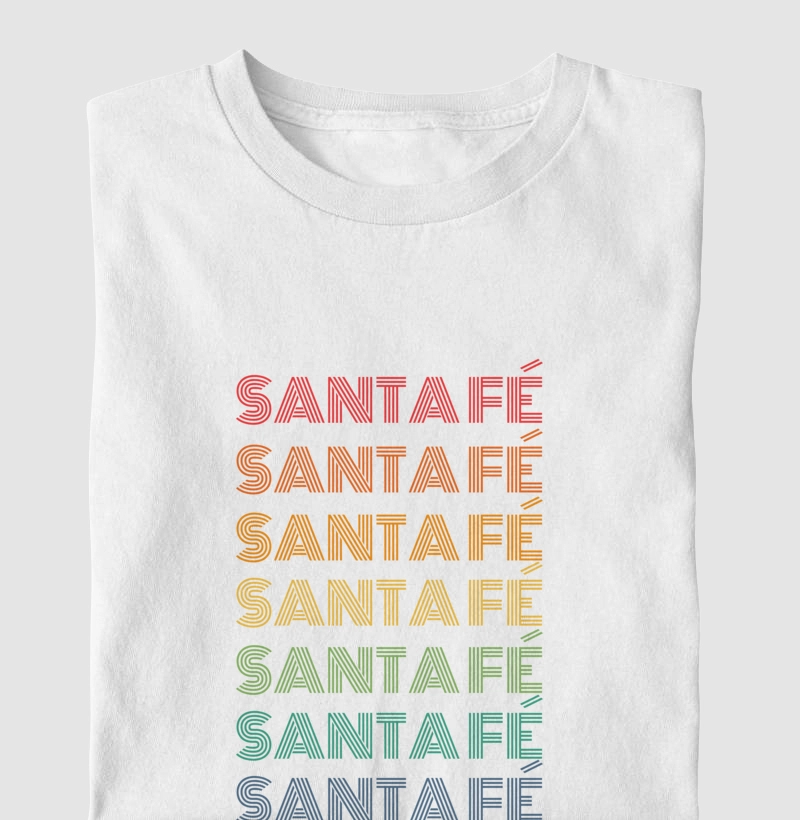 Santa Fé Letreiro Retrô
