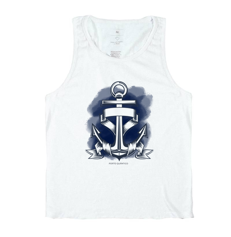 Regata Unissex 100% Algodão - Âncora do Mar