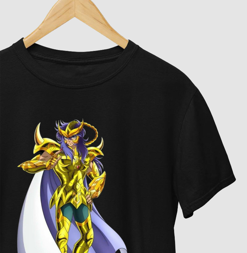 Milo de Escorpião - Cavaleiros do Zodíaco - Camiseta geek
