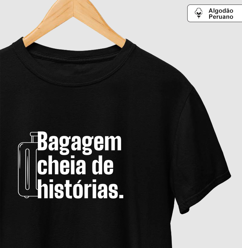 Bagagem cheia de histórias