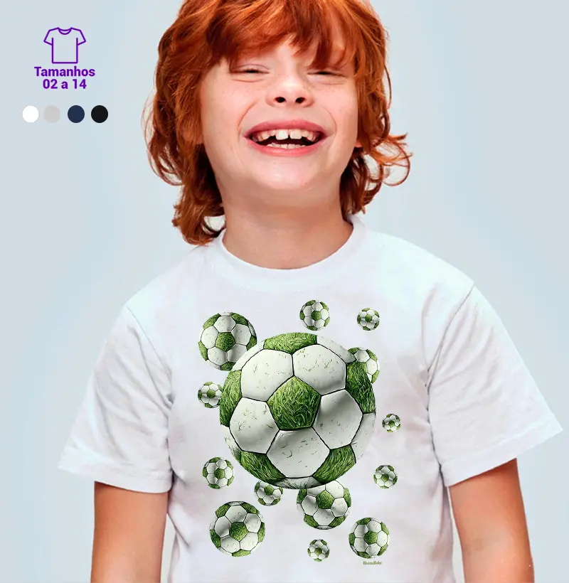 Camiseta Gomos Gramados - Kids