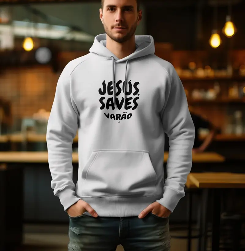 MOLETOM JESUS SAVES