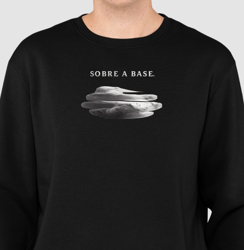 Suéter Moletom Slim SOBRE A BASE.