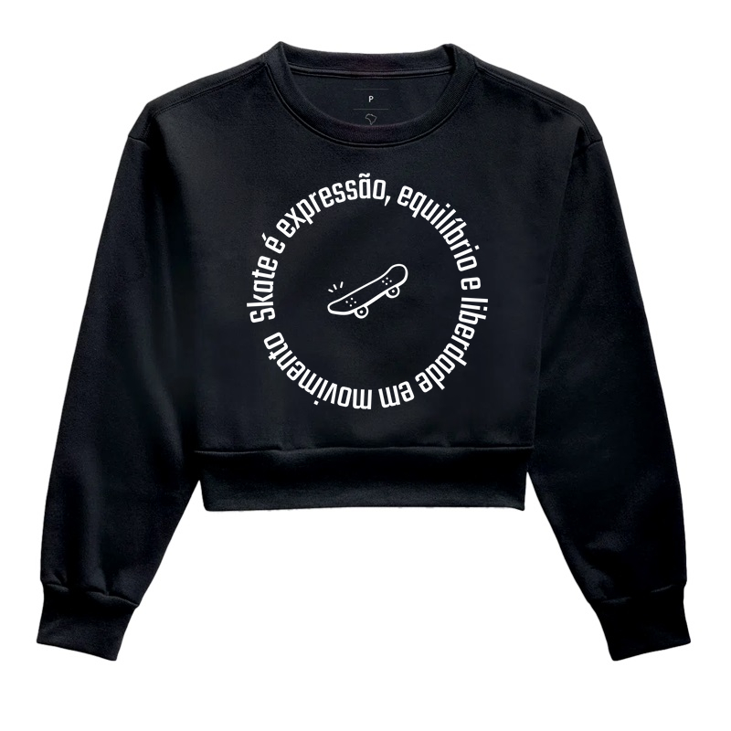 Camiseta GlideWear Skate é Expressão 