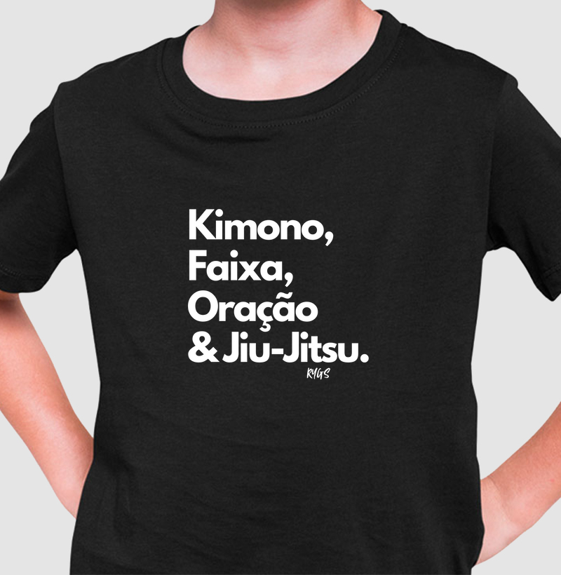 Kimono,  Faixa, Oração  & Jiu-Jitsu.