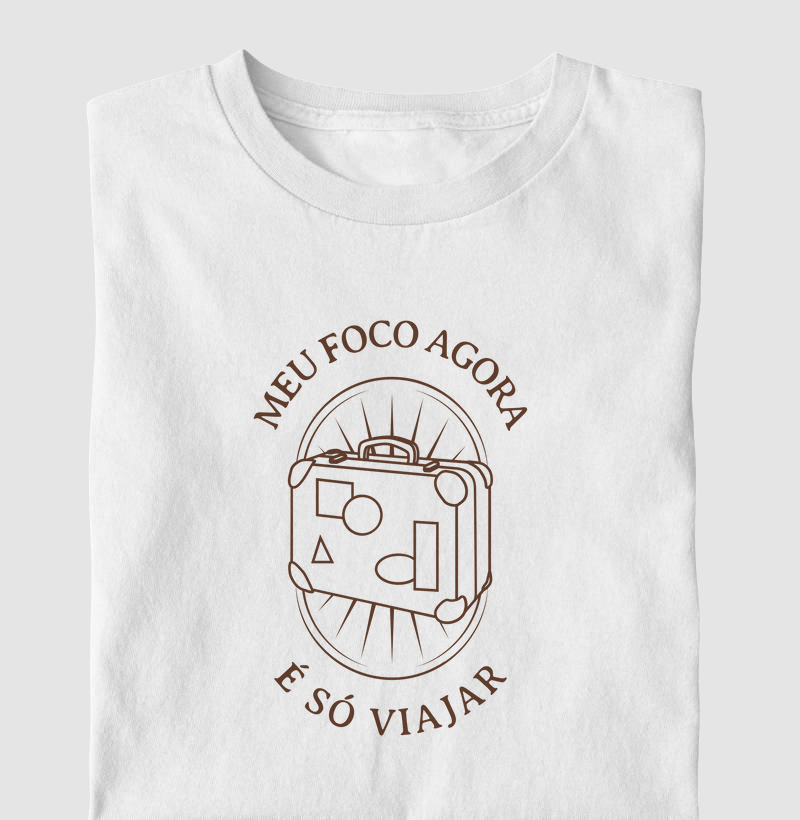 Meu foco agora é só viajar