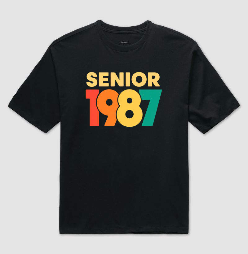 Camiseta Oversized 1987