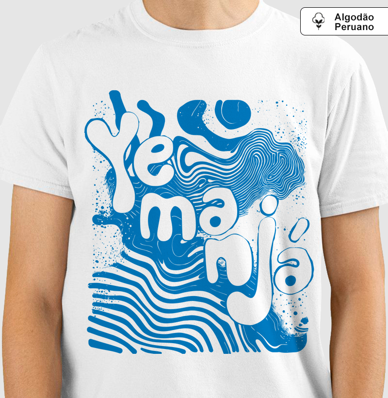 Camiseta Algodão Peruano - Yemanjá Essência