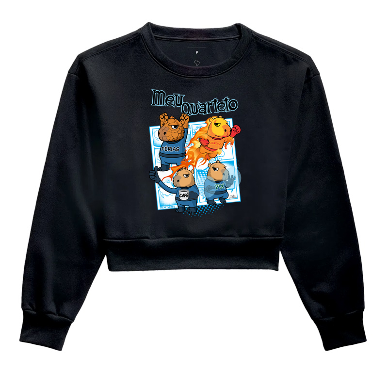 Camiseta Capivara Quarteto