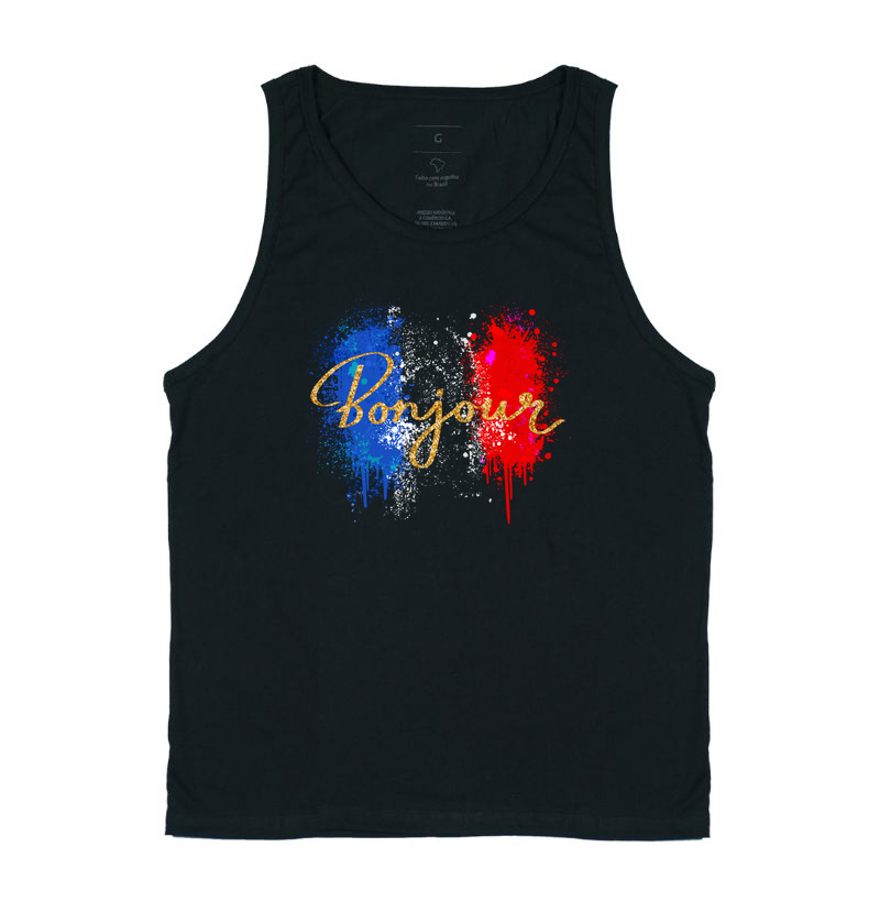 Camiseta Viagem - Paris Bonjour