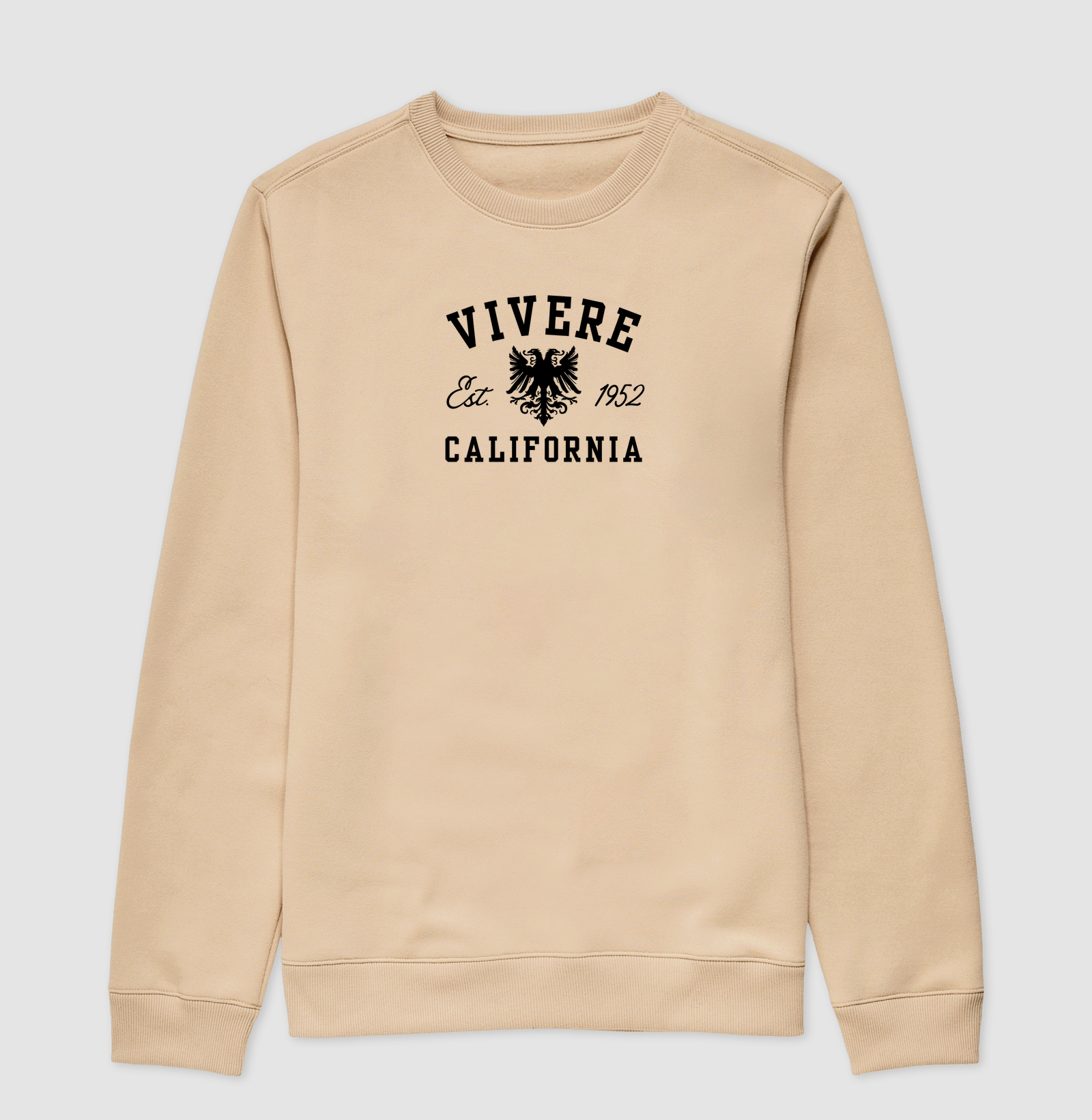 Suéter moletom unisex Vivere Califórnia