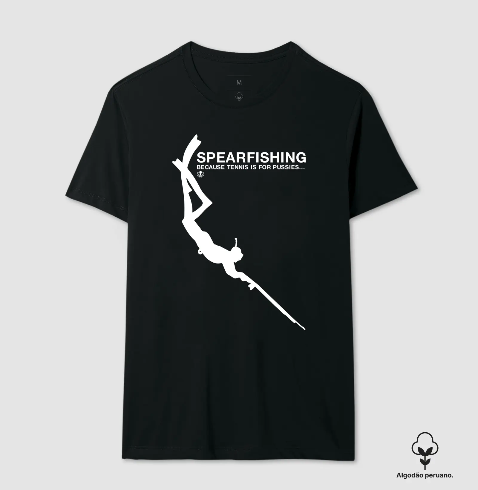 Camisa Premium SpearFishing Because...