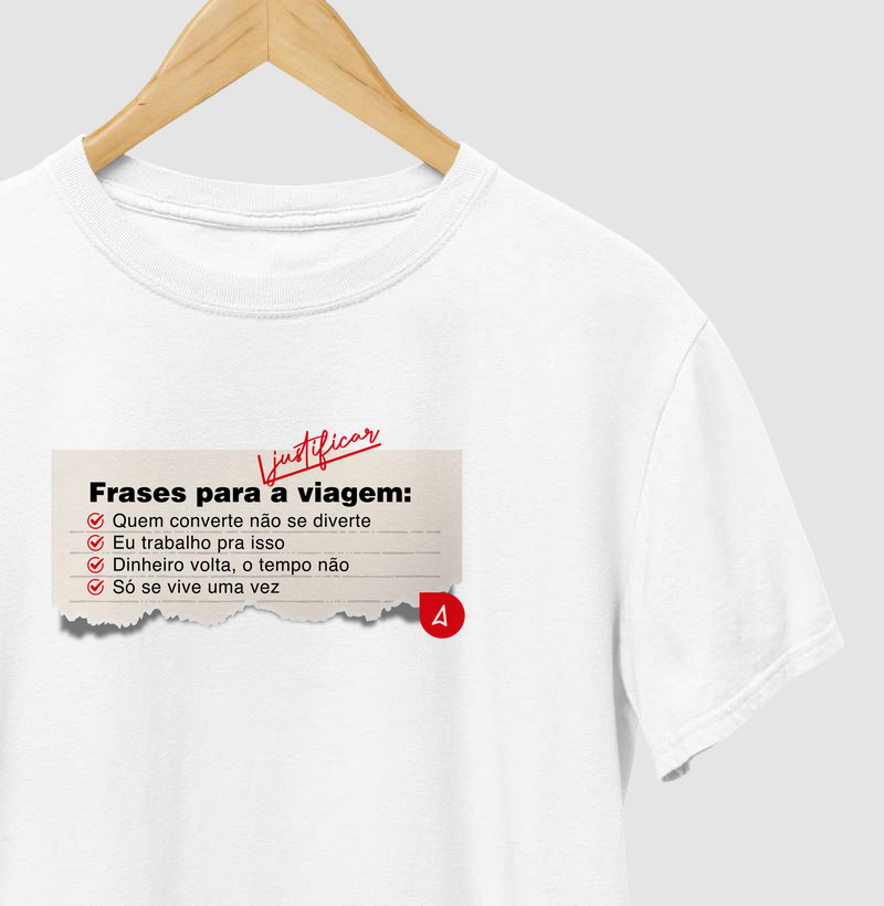 Frases para (justificar) a viagem