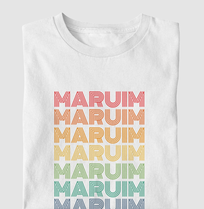 Maruim Letreiro Retrô