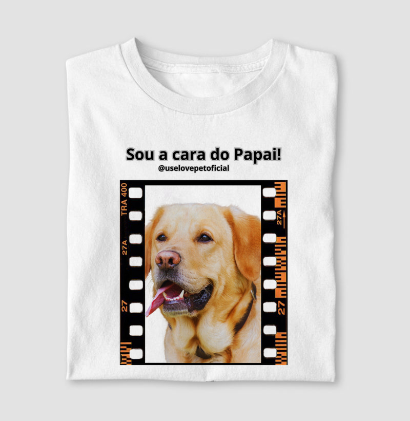 Sou a Cara do Papai Labrador