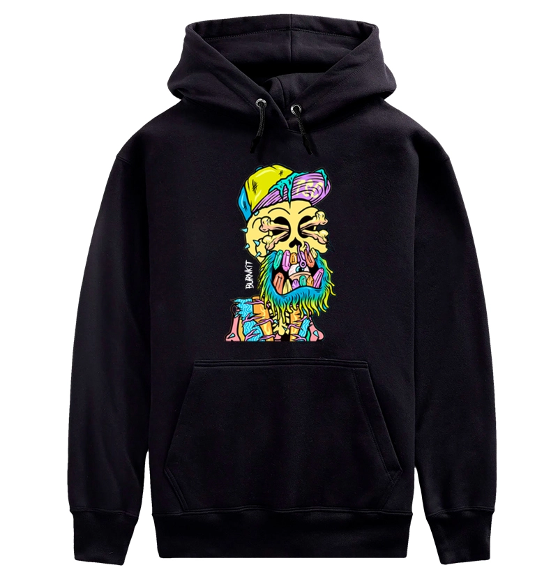 Moletom Collab Burnkit x Toxic Skulls Club
