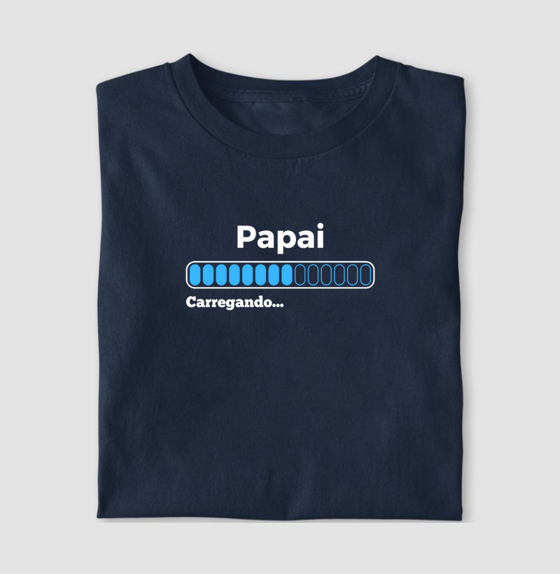 Papai de menino carregando...