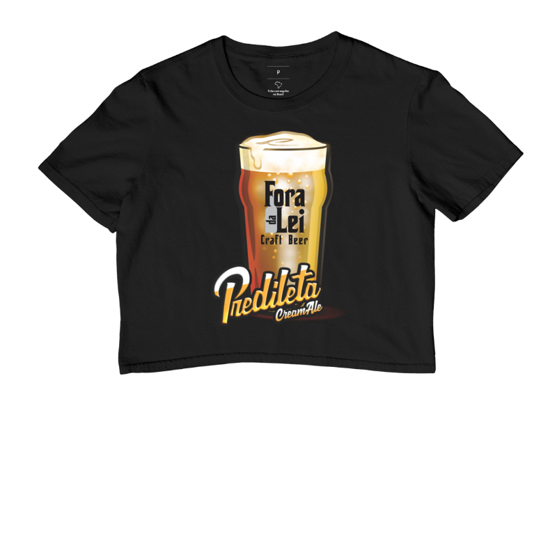 Camiseta Cropped Predileta