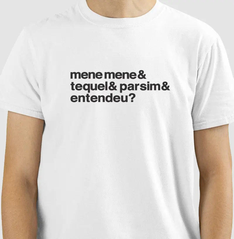 CAMISETA MENE MENE