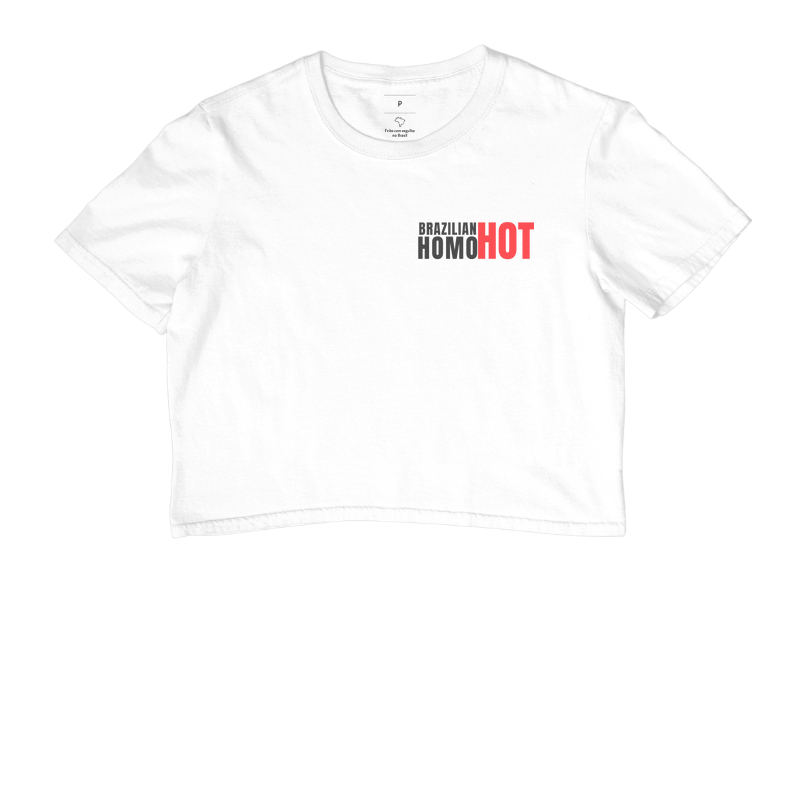 Cropped "BRLHOTHOMO" bolso