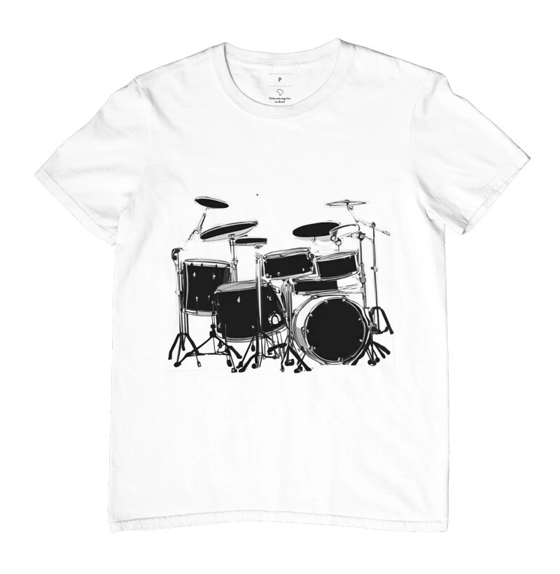 Camiseta Reserva Ink - Bateria Acústica