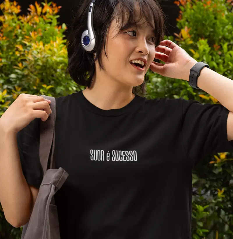Suor é Sucesso | Camiseta de Esforço | Trabalho e Vitória