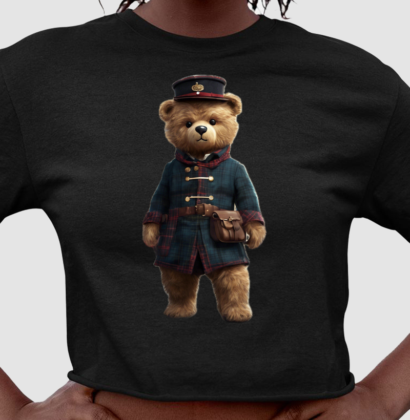 Scottish Bear alone