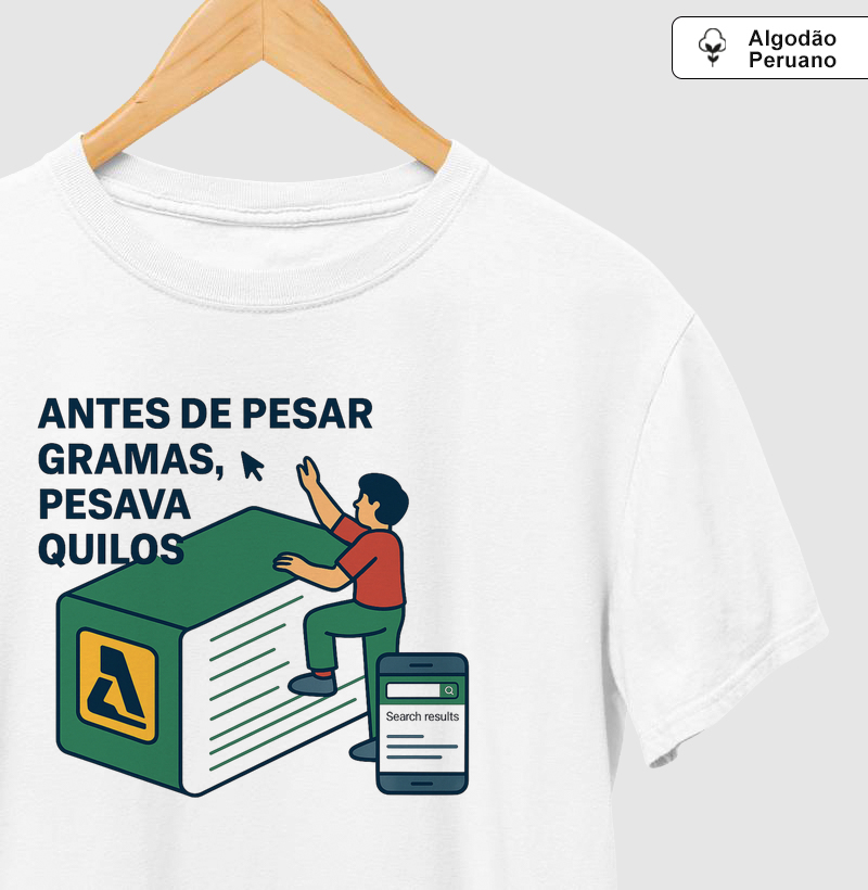 Antes pesava quilos