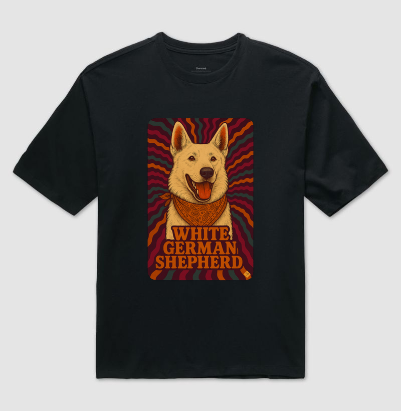 Latidos Psicodélicos - White German Shepherd