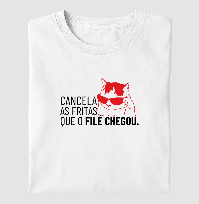 O filé chegou