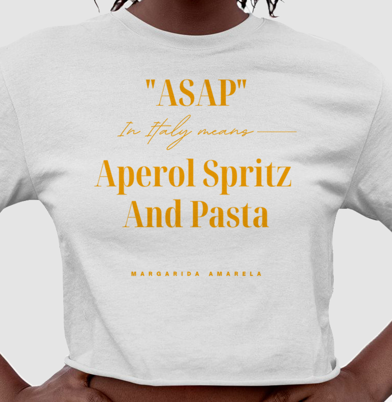 Cropped ASAP - Aperol Spritz & Pasta