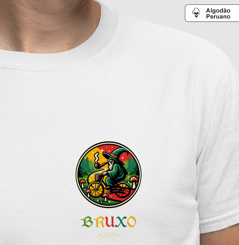 Camiseta Bruxo Roots Gnomo na Bike 01