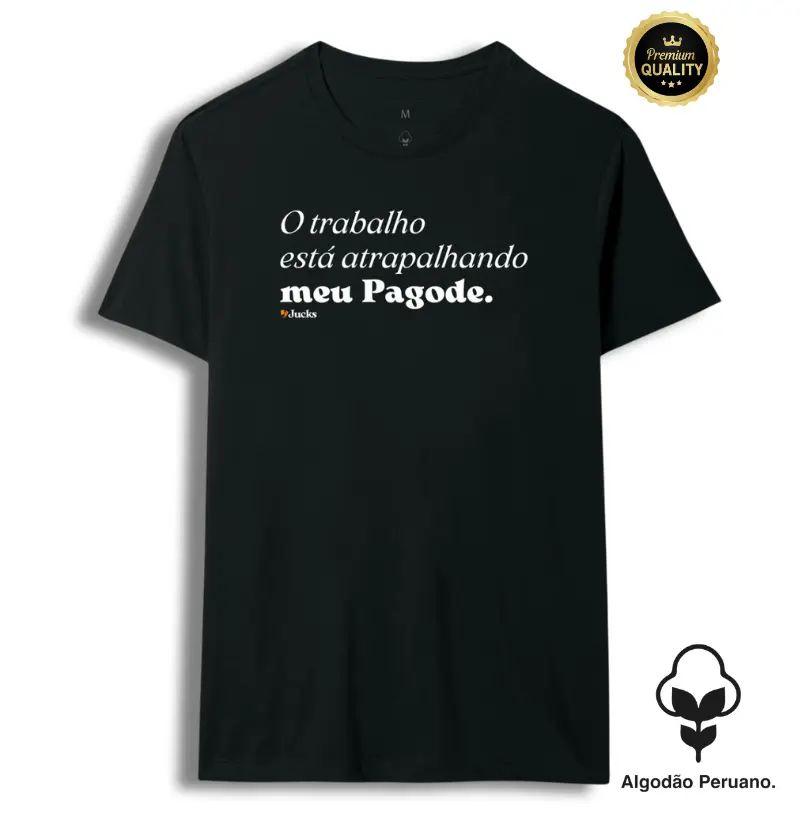 O trabalho está atrapalhando meu pagode