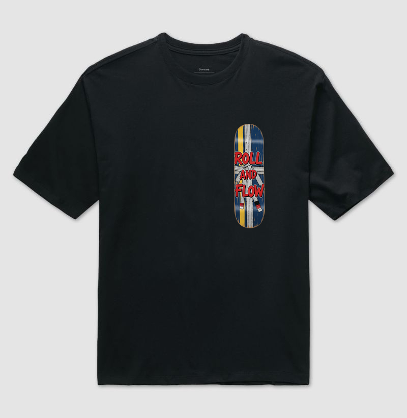 Skate - Roll and Flow - Jiu-Jitsu - Oversized