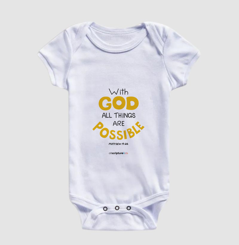 Mateus 19:26 - Amarelo
